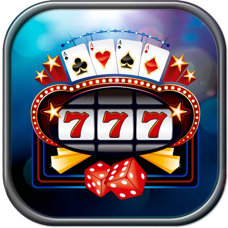 jackpot photo with triple 7 and 4 aces