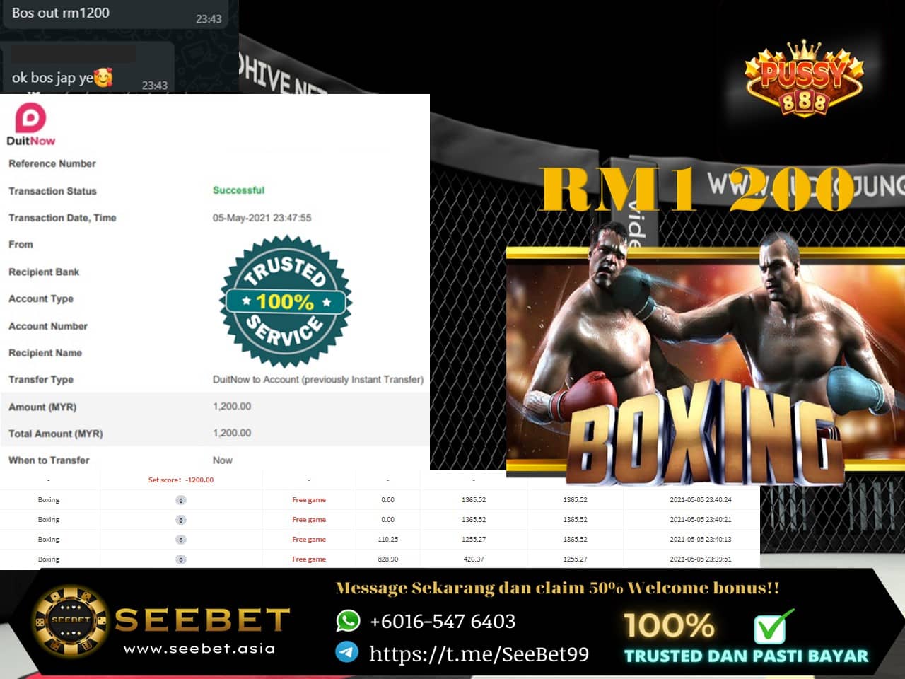 Pussy888 Big Win Jackpot 1